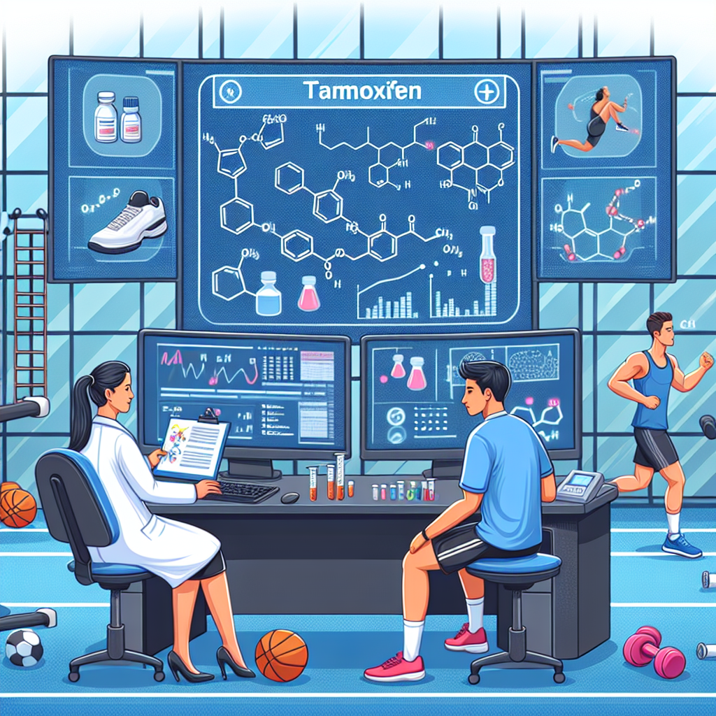 Therapeutic use of tamoxifen in sports pharmacology