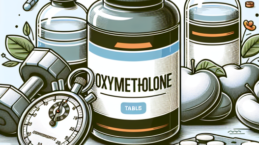 Support for physical endurance: oxymetholone tablets