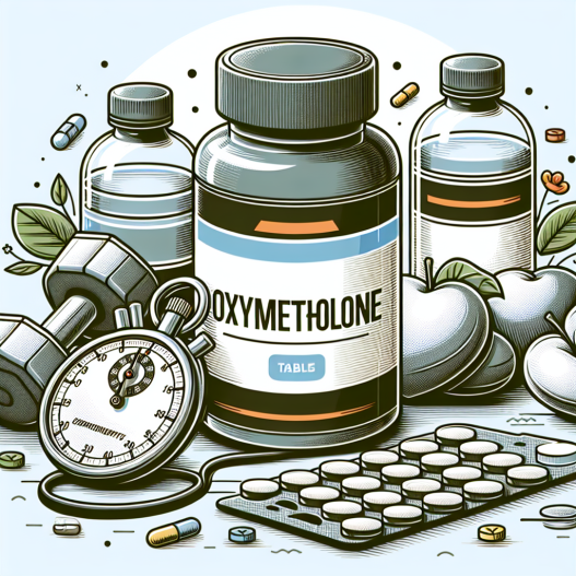 Support for physical endurance: oxymetholone tablets
