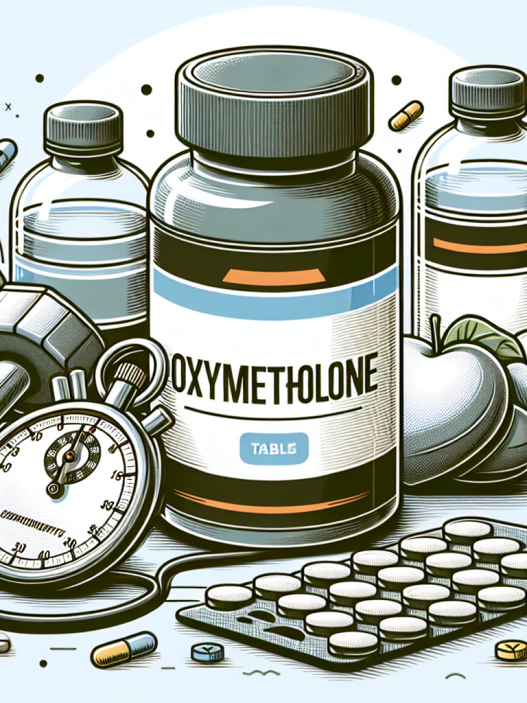 Support for physical endurance: oxymetholone tablets