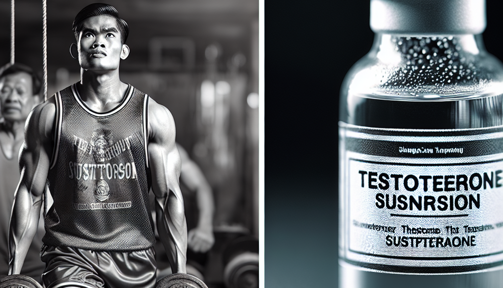 Boosting athletic performance with water-based testosterone suspension