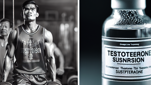 Boosting athletic performance with water-based testosterone suspension