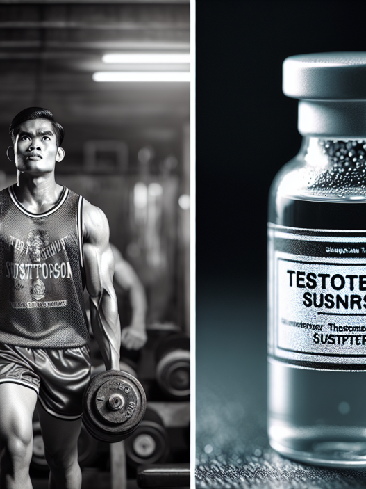 Boosting athletic performance with water-based testosterone suspension