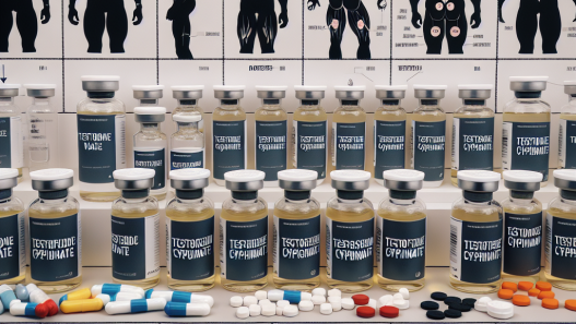 Dosages and administration methods of testosterone cypionate in sports