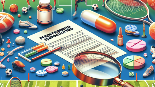 Regulation of phentermine hydrochloride in sports