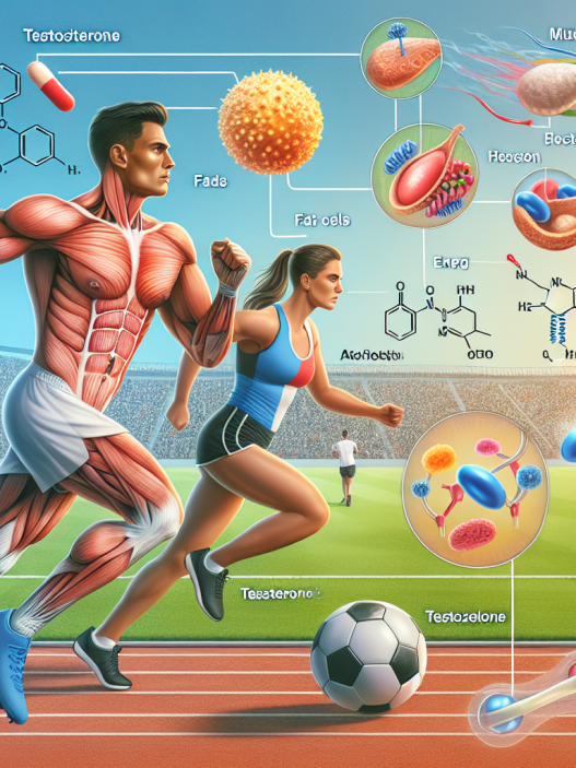 Testosterone effects on metabolism in sports