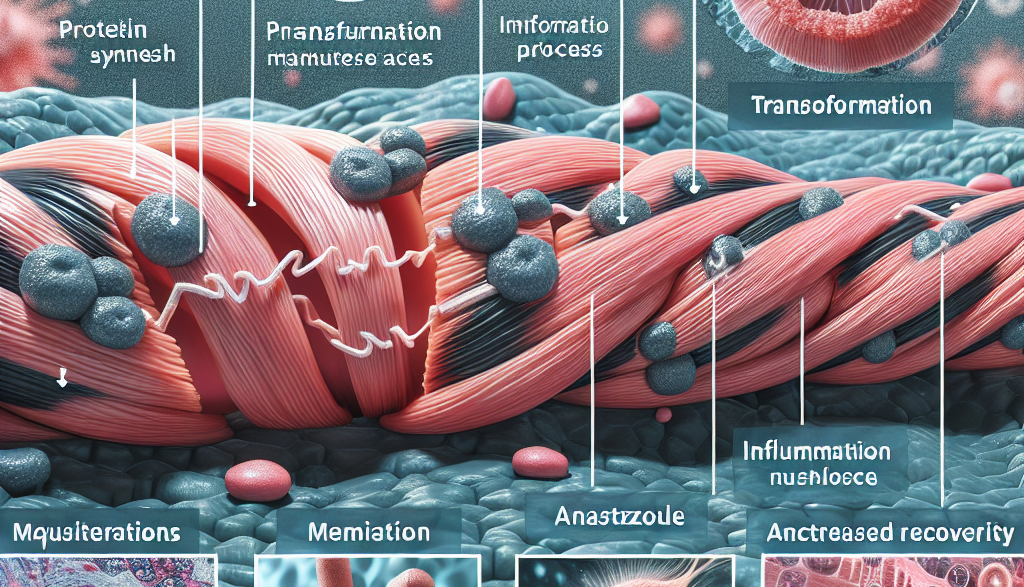 Anastrozole effects on post-workout muscle recovery