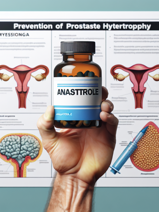 Anastrozole: preferred drug for preventing prostate hypertrophy in bodybuilders