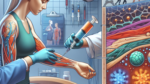 Bactericidal water injections: secret to rapid healing from sports injuries