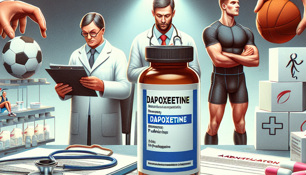 Regulation of dapoxetine (priligy) use in professional sports