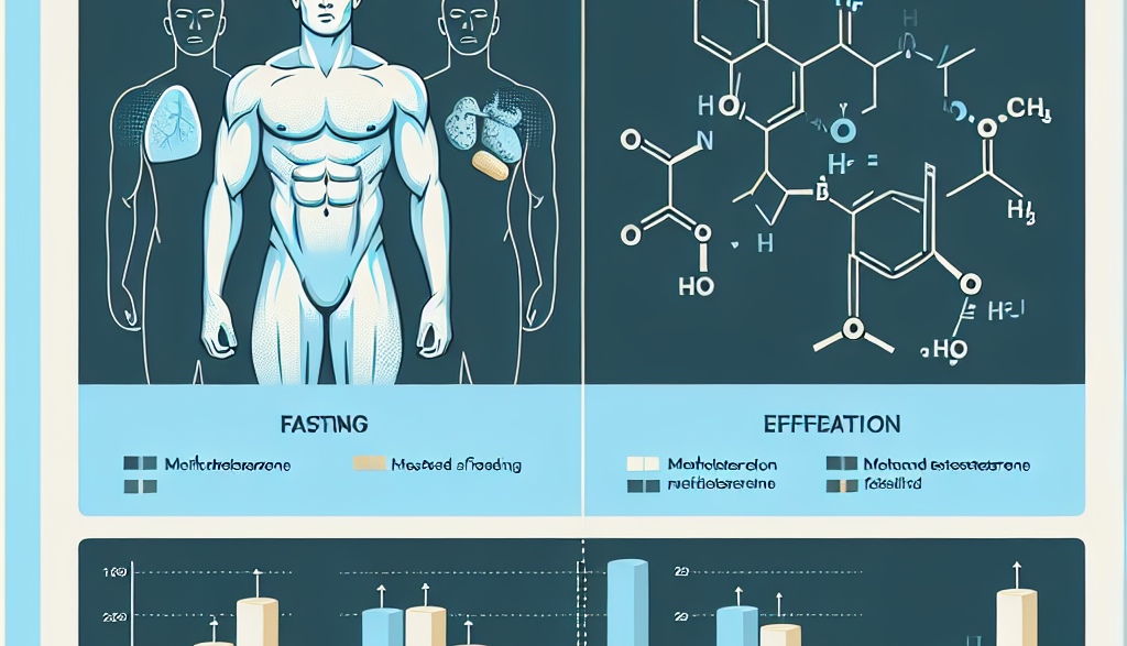 Fasted vs fed state administration of methyltestosterone