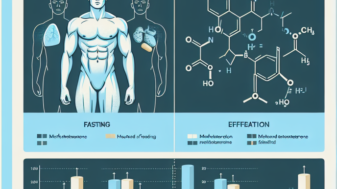 Fasted vs fed state administration of methyltestosterone