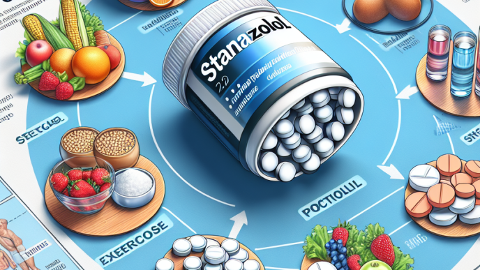 Caloric deficit protocol with stanozololo compresse