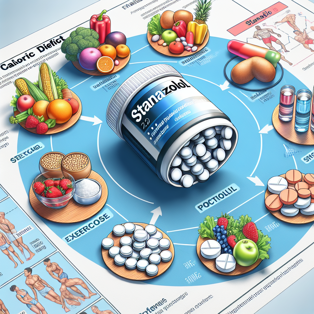 Caloric deficit protocol with stanozololo compresse