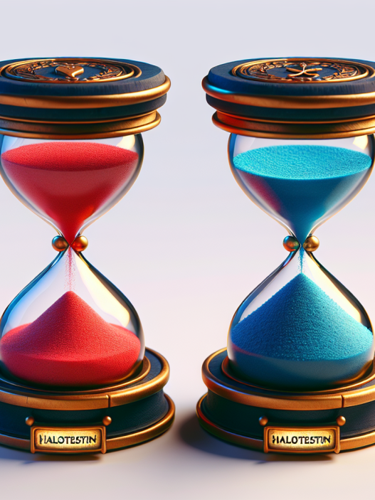 Duration of halotestin cycles: short vs long