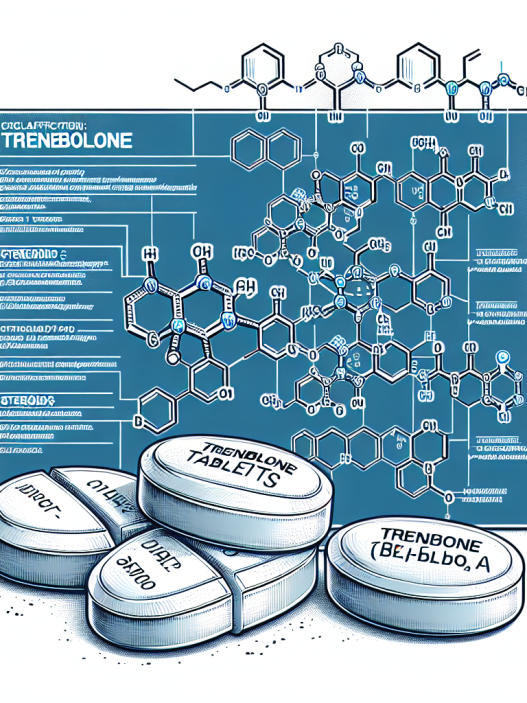 Research chemical classification of trenbolone compresse
