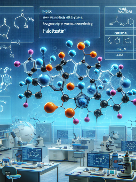 Synergistic compounds for halotestin