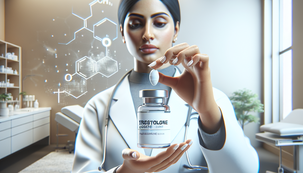 Therapeutic dose of trestolone acetato in clinical settings