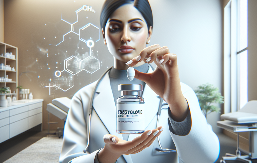 Therapeutic dose of trestolone acetato in clinical settings